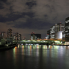 清洲橋から見た夜景
