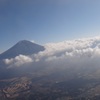 2011年1月14日朝霧フライト　富士山と雲海