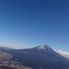 2011年1月7日　朝霧フライト　NASAのY氏EPSILON6富士山へ向かう