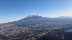 2011年12月11日　快晴朝霧フライト　快晴狭霧の富士山