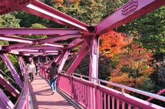 鶴仙峡　あやとり橋Ⅲ