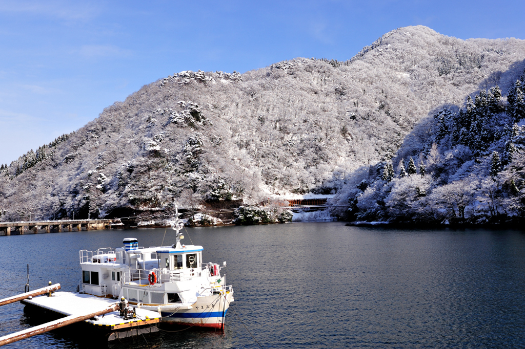 庄川峡　冬爽快♪