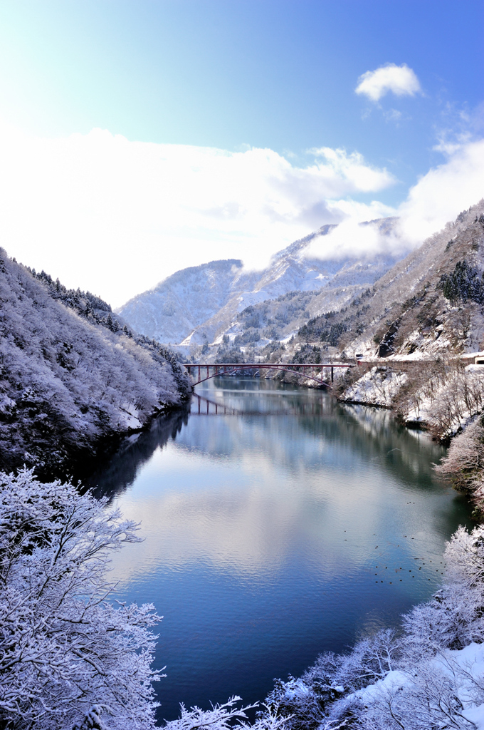 庄川峡　静寂