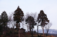 冬の山小屋