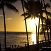 Sunset view from Hula Grill Waikiki