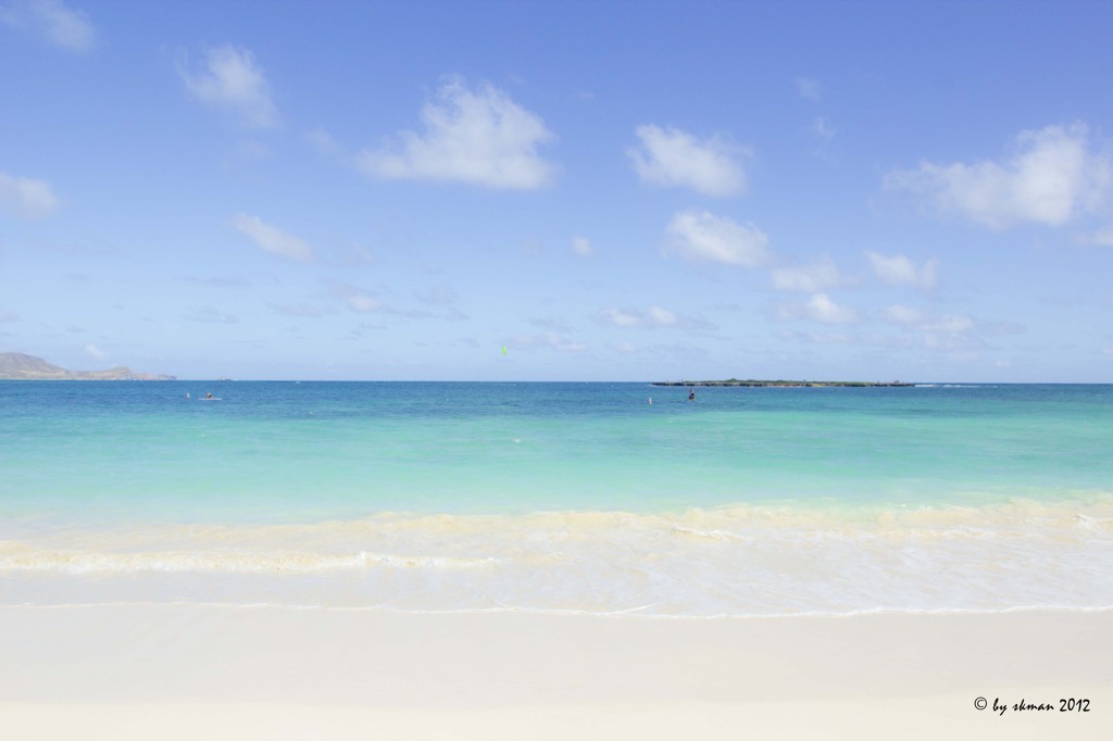 Kailua Beach front view