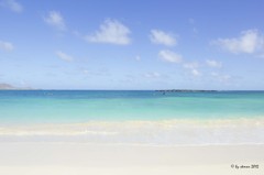 Kailua Beach front view