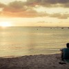 Sunset love at Ala Moana
