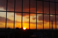 1月の夕日2