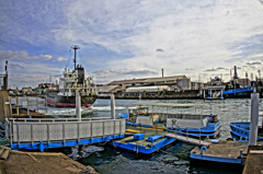 船町渡船場の風景