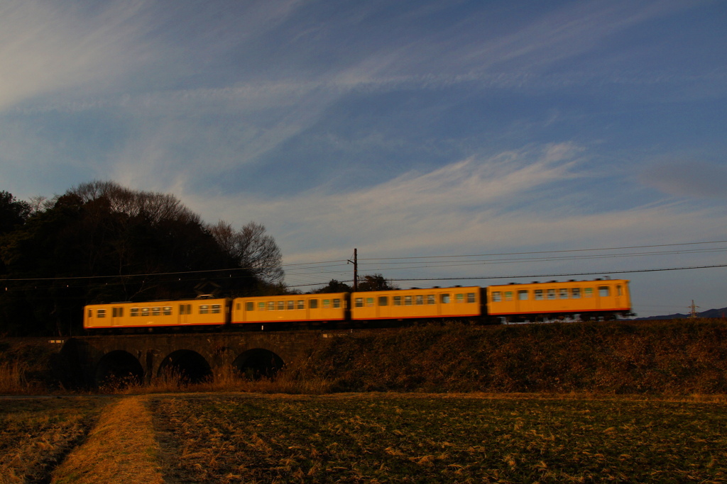 夕焼け電車