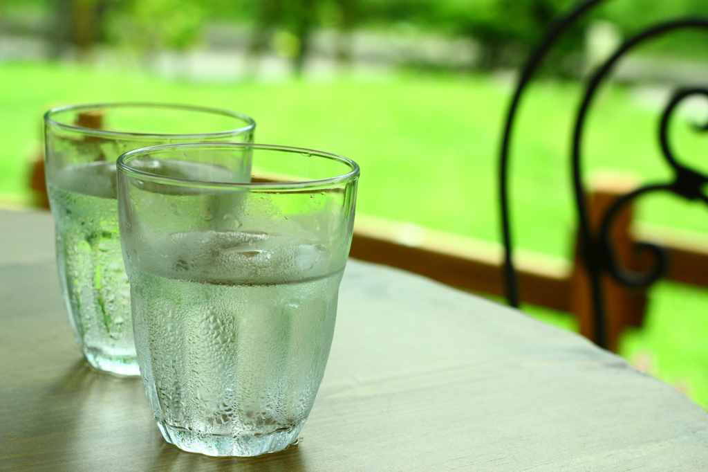 ﾃﾗｽの席で。