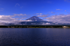 河口湖より