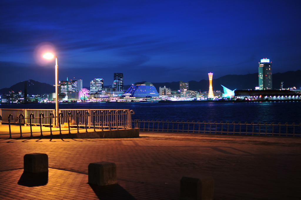 神戸の夜