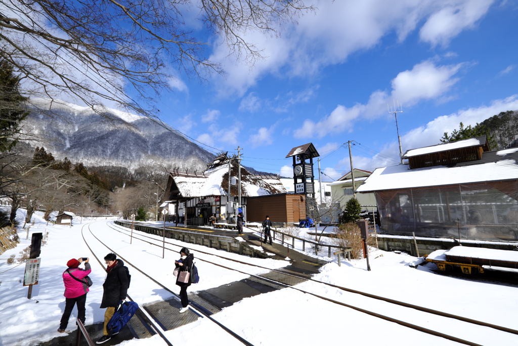 会津旅情～湯野上温泉駅