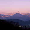 富嶽よ永遠に～権現山からの夕景