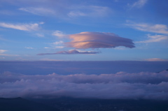 忘れられぬ雲に出会った