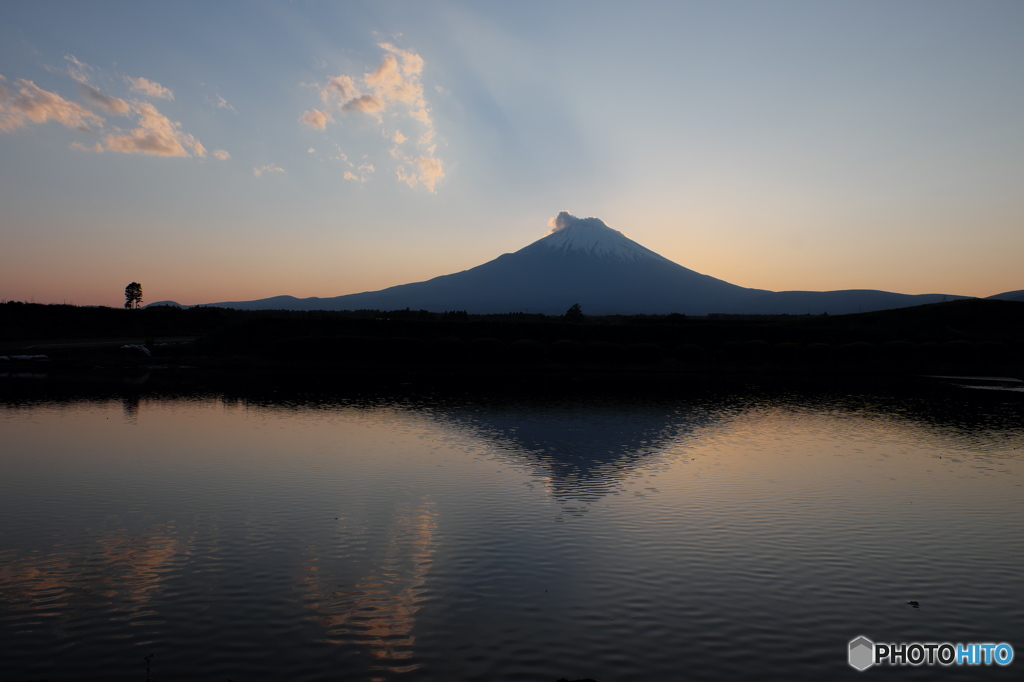 富嶽よ永遠に～日が暮れて