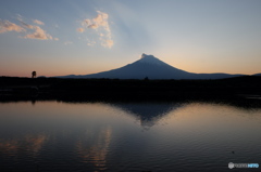 富嶽よ永遠に～日が暮れて