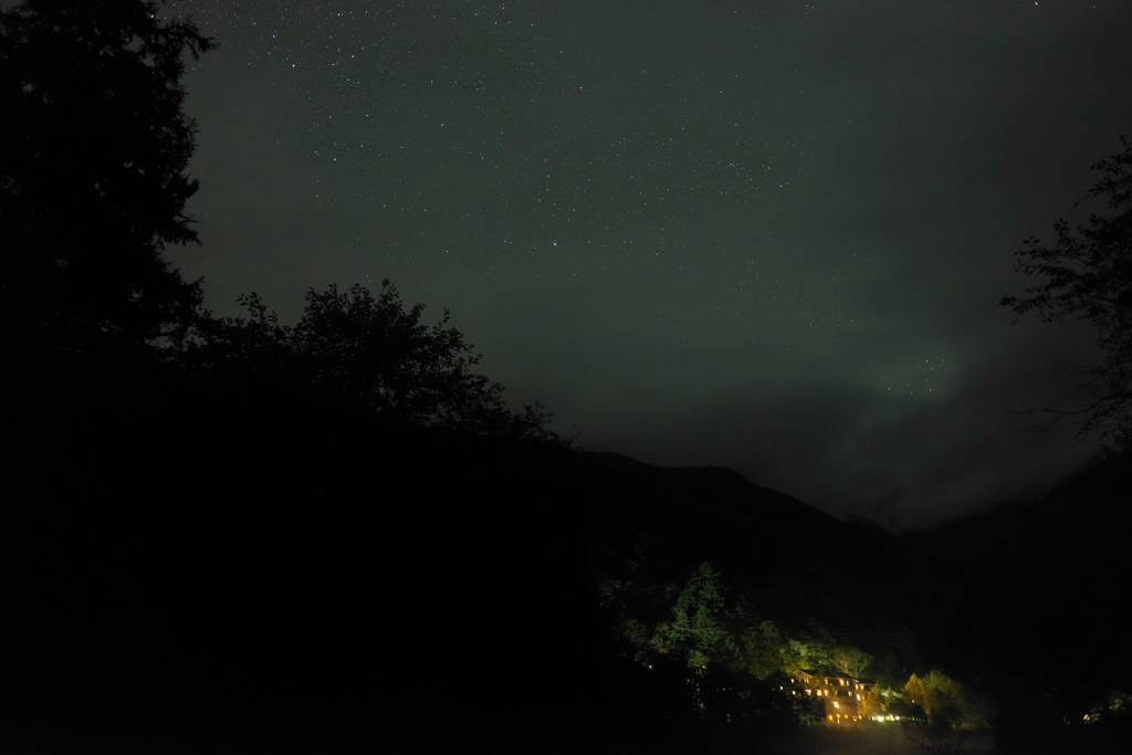 上高地夜景２