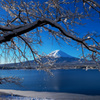 富嶽よ永遠に～朝日が雪を落とす