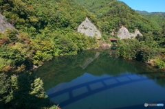 塩川ダム湖