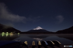 富嶽よ永遠に～月夜の精進湖