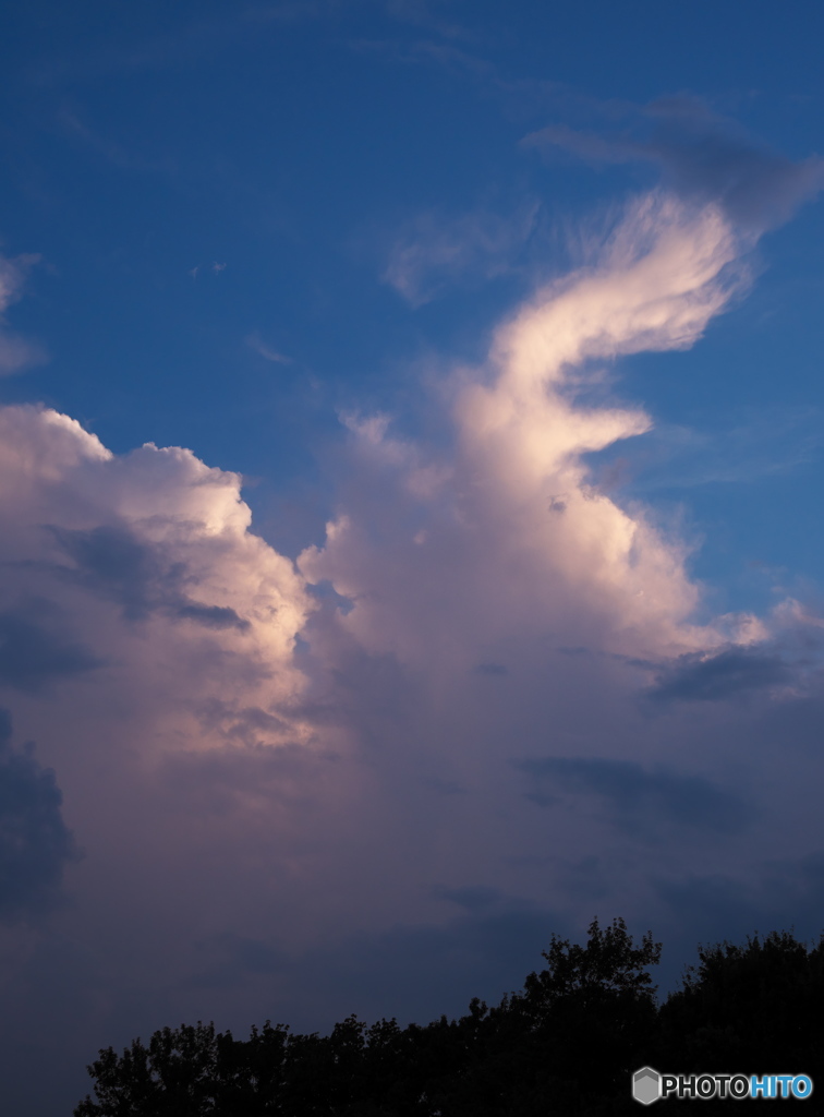 積乱雲とブルー