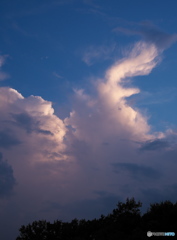 積乱雲とブルー