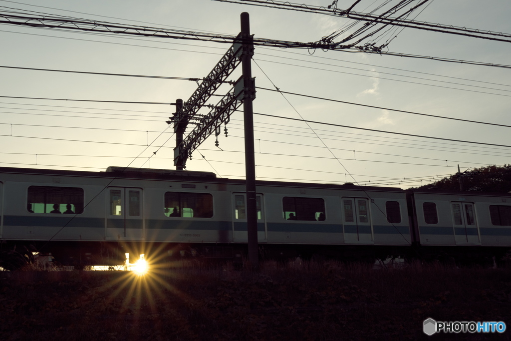 夕焼け急行③