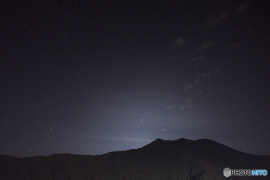 高原の夏の夜