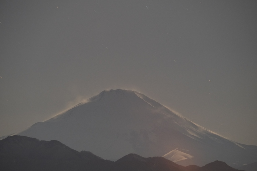 富嶽よ永遠に～月夜に