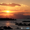 秋の夕景～真名瀬