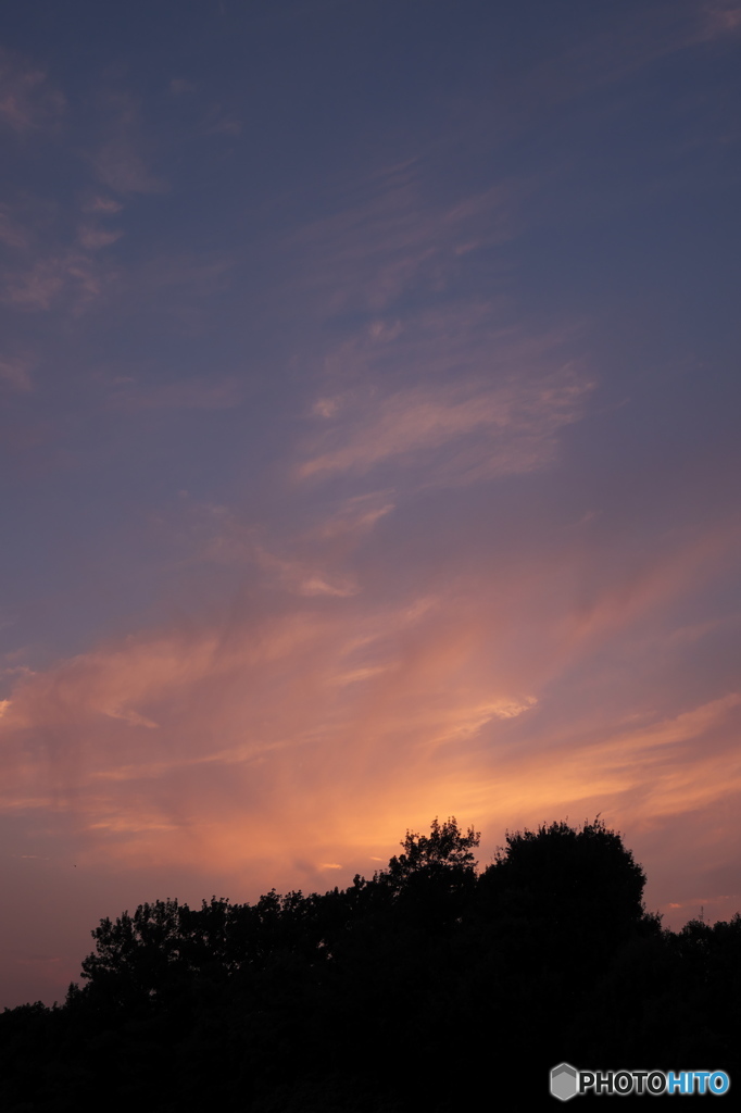 ある日の夕焼け