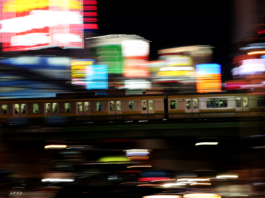 金曜夜の総武線