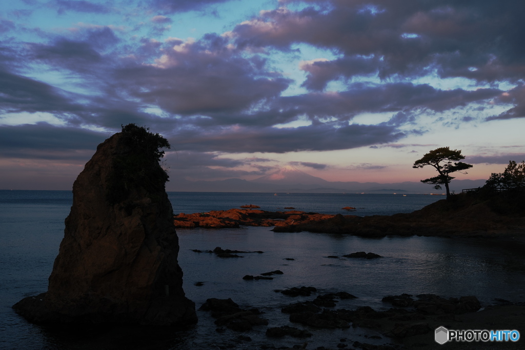 富嶽よ永遠に～立石から遠景