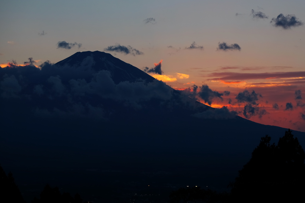 富嶽よ永遠に～乙女峠の夕焼け