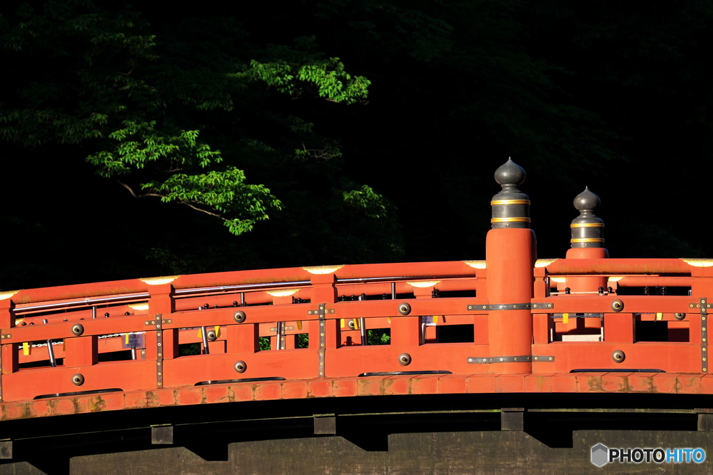 朝の神橋