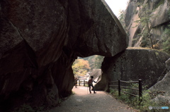 昇仙峡の記念に一枚