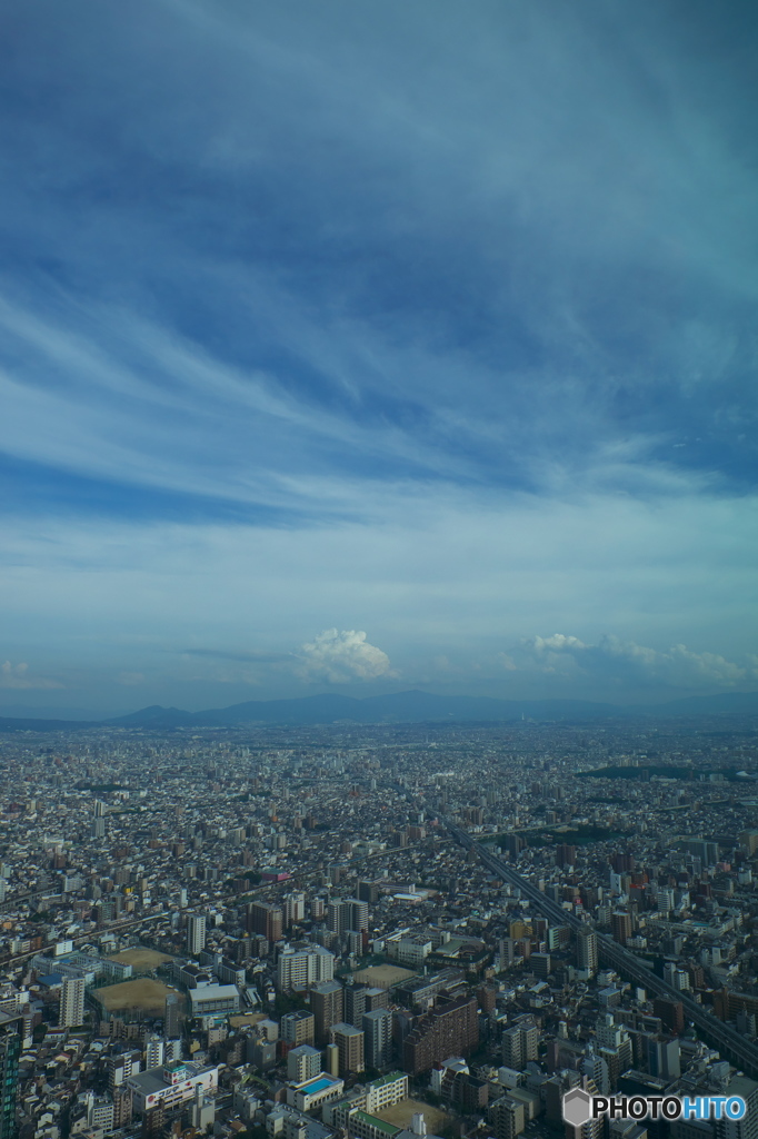 天空から