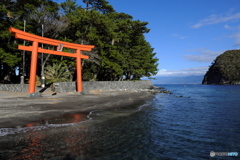 富嶽よ永遠に～鳥居の向こうに