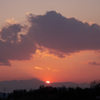富嶽よ永遠に～遠くから見る夕焼け