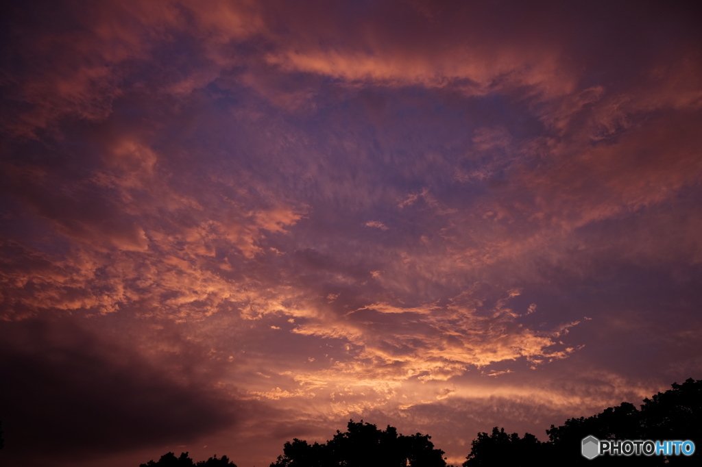 いつかの夕焼け北