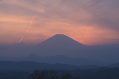 紫の富士山