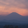 紫の富士山