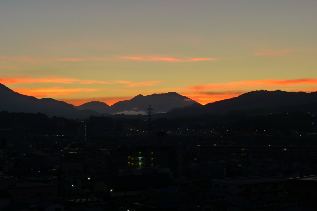 2012/8/24 夜明け