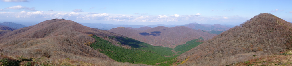 比婆山連峰パノラマ