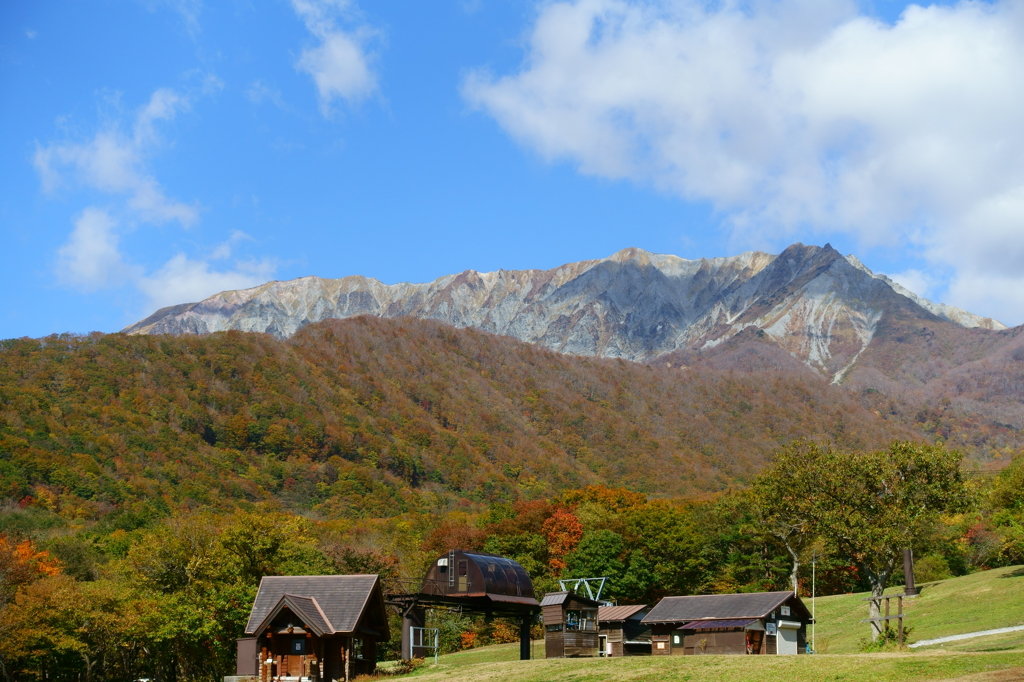 大山の秋