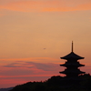 夕暮れ