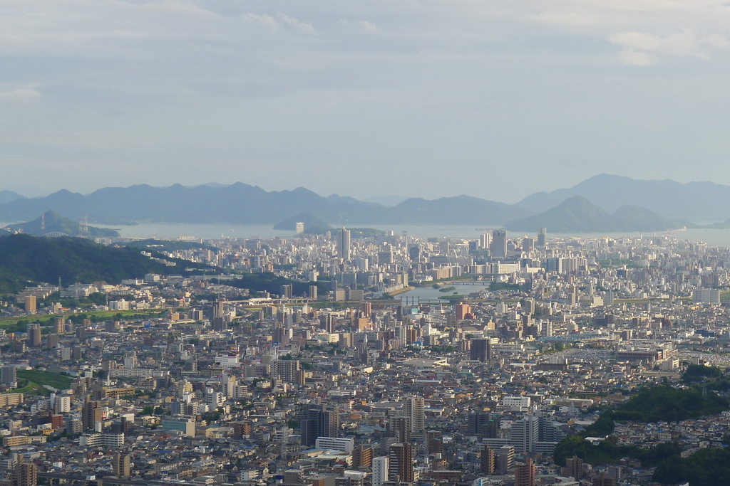 広島市内遠望